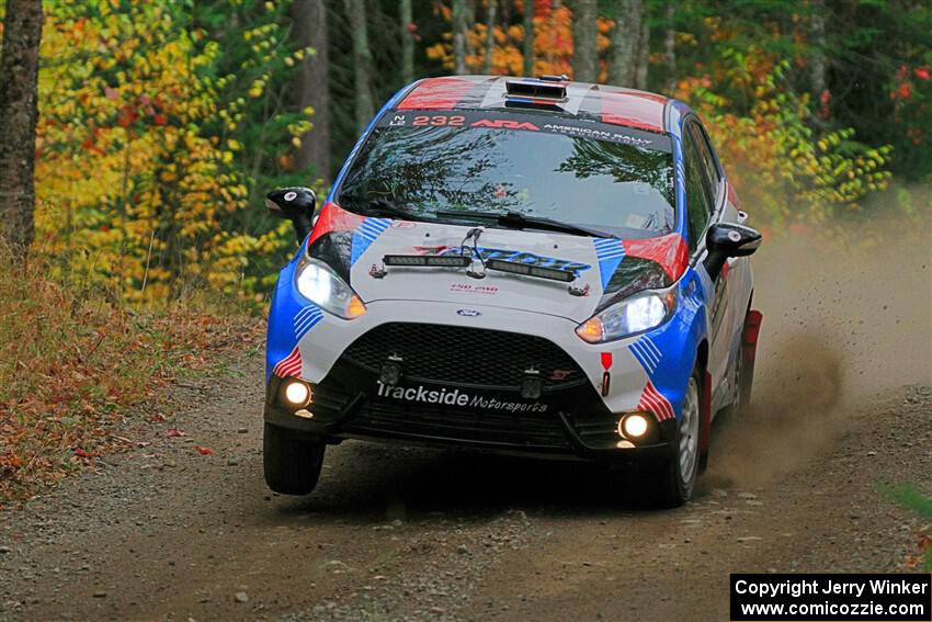 Mark Tabor / Kathryn Hansen Ford Fiesta ST on SS10, Al's Playground II.