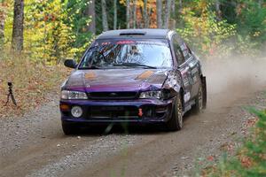 Andy Didorosi / Jamie Willetts Subaru Impreza on SS10, Al's Playground II.