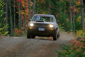 Josh Nykanen / Charlotte Himes VW GTI on SS10, Al's Playground II.