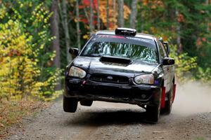 James Pryzbylkowski / Ethan Curtis Subaru WRX on SS10, Al's Playground II.