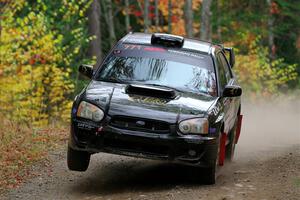 James Pryzbylkowski / Ethan Curtis Subaru WRX on SS10, Al's Playground II.