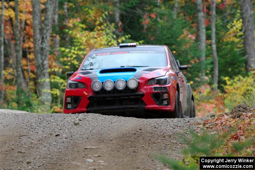 Kevin Kahl / Cray Dumeah Subaru WRX on SS10, Al's Playground II.