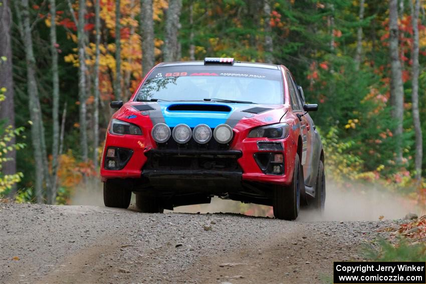 Kevin Kahl / Cray Dumeah Subaru WRX on SS10, Al's Playground II.