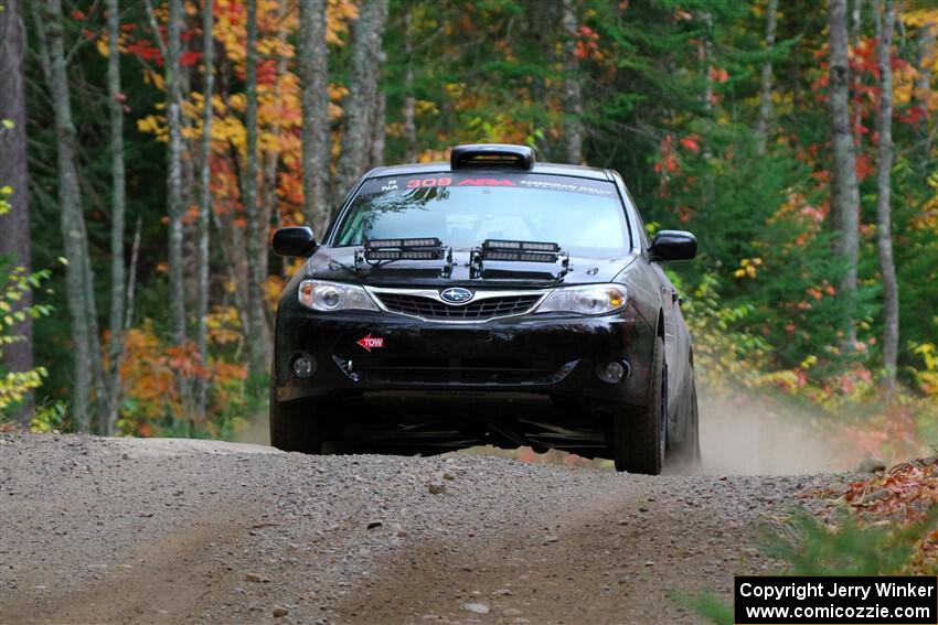 Erik Buetow / Jordan Buetow Subaru Impreza on SS10, Al's Playground II.