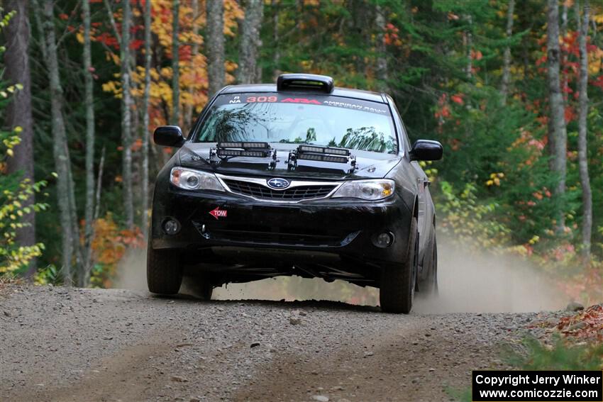 Erik Buetow / Jordan Buetow Subaru Impreza on SS10, Al's Playground II.