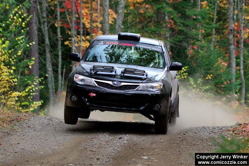 Erik Buetow / Jordan Buetow Subaru Impreza on SS10, Al's Playground II.