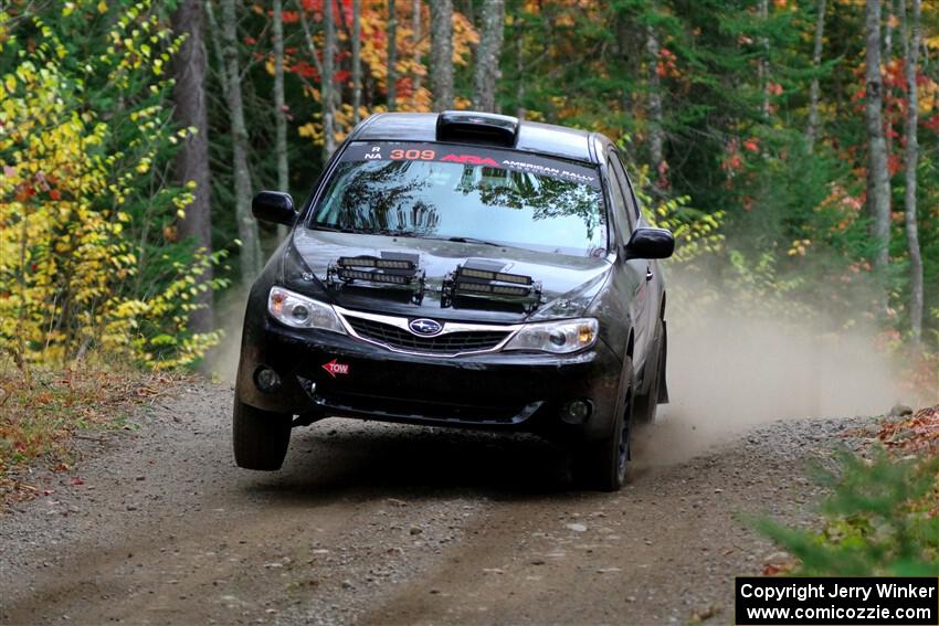 Erik Buetow / Jordan Buetow Subaru Impreza on SS10, Al's Playground II.