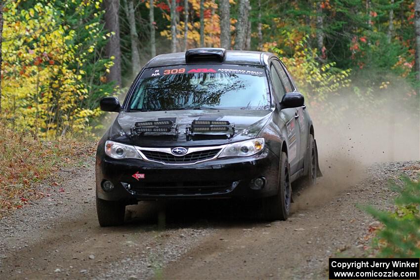 Erik Buetow / Jordan Buetow Subaru Impreza on SS10, Al's Playground II.