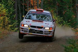 Richard Donovan / Greg Donovan Subaru Impreza on SS10, Al's Playground II.