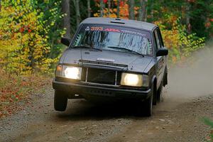 Adam Brock / Shanti Witt Volvo 244 on SS10, Al's Playground II.