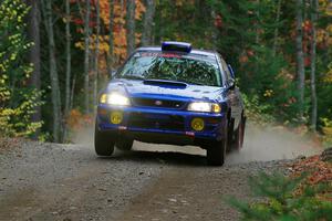 Bryan Pepp / Tim O'Brien Subaru Impreza on SS10, Al's Playground II.