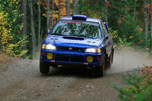 Bryan Pepp / Tim O'Brien Subaru Impreza on SS10, Al's Playground II.