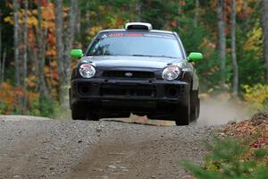 Brandon Boyd / Daniel Salive Subaru Impreza Wagon on SS10, Al's Playground II.