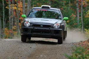 Brandon Boyd / Daniel Salive Subaru Impreza Wagon on SS10, Al's Playground II.