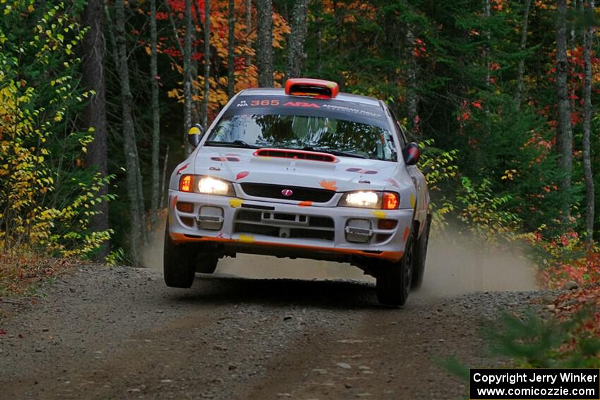 Richard Donovan / Greg Donovan Subaru Impreza on SS10, Al's Playground II.