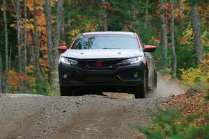 Gabriel Nieves / Oliver Kokenge Honda Civic Hatchback Sport on SS10, Al's Playground II.