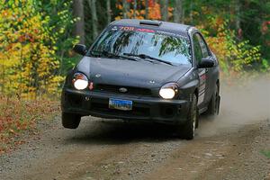 Brian Atwood / Kenny Michels Subaru Impreza on SS10, Al's Playground II.