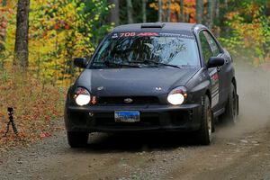 Brian Atwood / Kenny Michels Subaru Impreza on SS10, Al's Playground II.