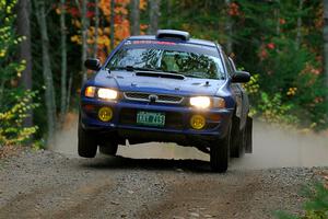 Charles Watson / Logan Bair Subaru Impreza on SS10, Al's Playground II.