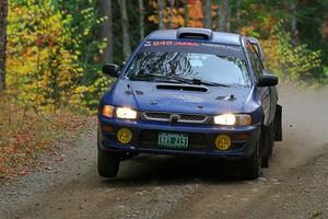 Charles Watson / Logan Bair Subaru Impreza on SS10, Al's Playground II.