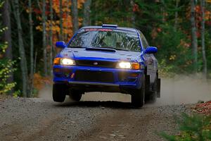 Connor Himes / Elliot Prusi Subaru Impreza on SS10, Al's Playground II.