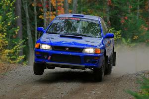 Connor Himes / Elliot Prusi Subaru Impreza on SS10, Al's Playground II.