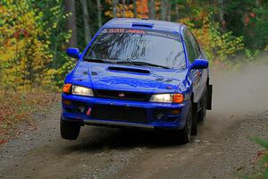 Connor Himes / Elliot Prusi Subaru Impreza on SS10, Al's Playground II.