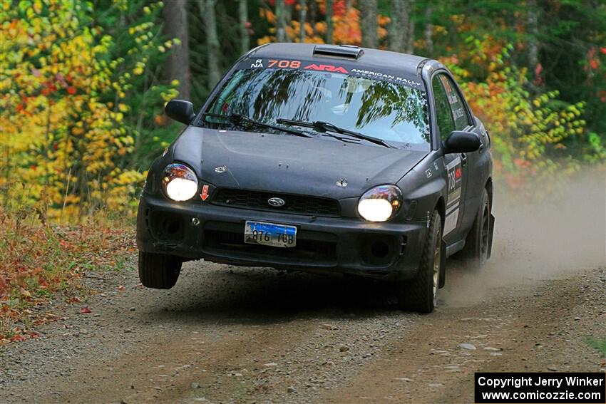 Brian Atwood / Kenny Michels Subaru Impreza on SS10, Al's Playground II.