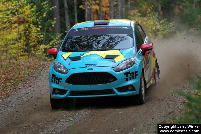 Tevfik Peker / Jamie Beliveau Ford Fiesta ST on SS10, Al's Playground II.