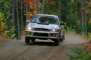 Madelyn Tabor / Sophia McKee Subaru Impreza 2.5RS on SS10, Al's Playground II.