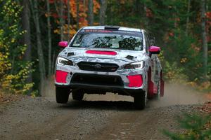 Brad Hayosh / Neil Moser Subaru WRX STi on SS10, Al's Playground II.