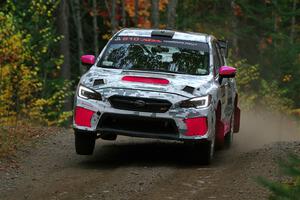 Brad Hayosh / Neil Moser Subaru WRX STi on SS10, Al's Playground II.