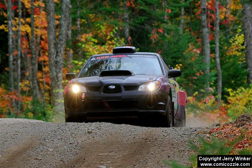 Colin Gleason / Tom Addison Subaru Impreza 2.5RS on SS10, Al's Playground II.