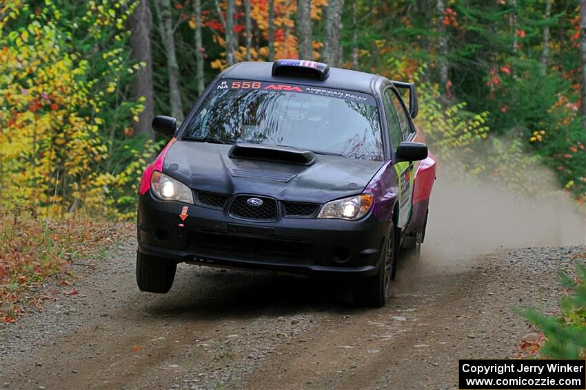 Colin Gleason / Tom Addison Subaru Impreza 2.5RS on SS10, Al's Playground II.