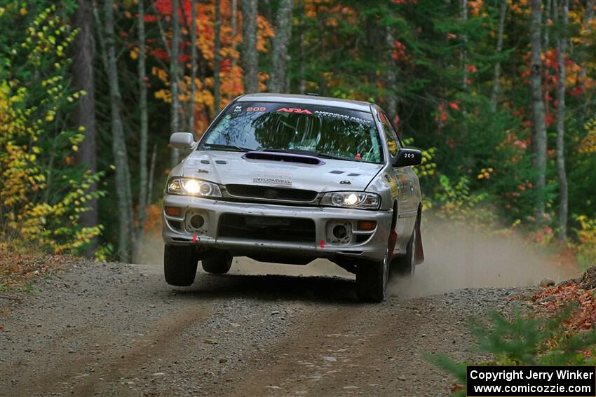 Madelyn Tabor / Sophia McKee Subaru Impreza 2.5RS on SS10, Al's Playground II.