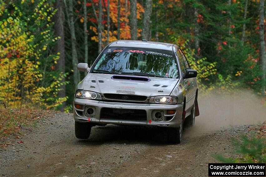 Madelyn Tabor / Sophia McKee Subaru Impreza 2.5RS  on SS10, Al's Playground II.