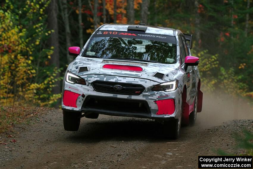 Brad Hayosh / Neil Moser Subaru WRX STi on SS10, Al's Playground II.