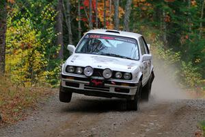 Keegan Helwig / Elena Huizar BMW 325i on SS10, Al's Playground II.