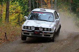 Keegan Helwig / Elena Huizar BMW 325i on SS10, Al's Playground II.