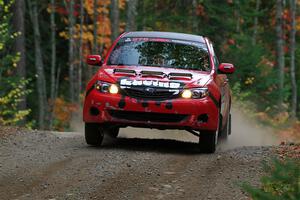 Jess Davids / Eric Frentress Subaru Impreza on SS10, Al's Playground II.