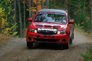 Jess Davids / Eric Frentress Subaru Impreza on SS10, Al's Playground II.