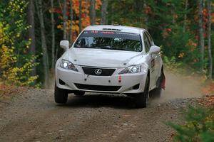 John Barnett / Matt Vaught Lexus IS250 on SS10, Al's Playground II.