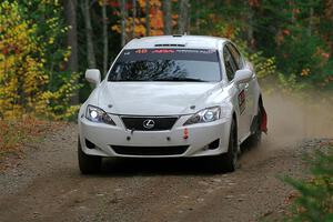 John Barnett / Matt Vaught Lexus IS250 on SS10, Al's Playground II.