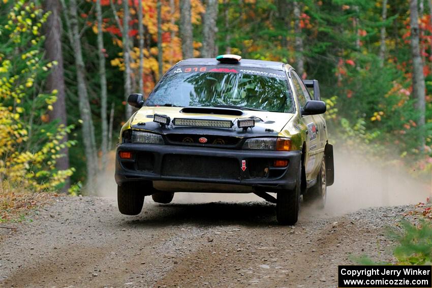 Sean Costello / Steve Blomquist-Scanlan Subaru Impreza 2.5RS on SS10, Al's Playground II.