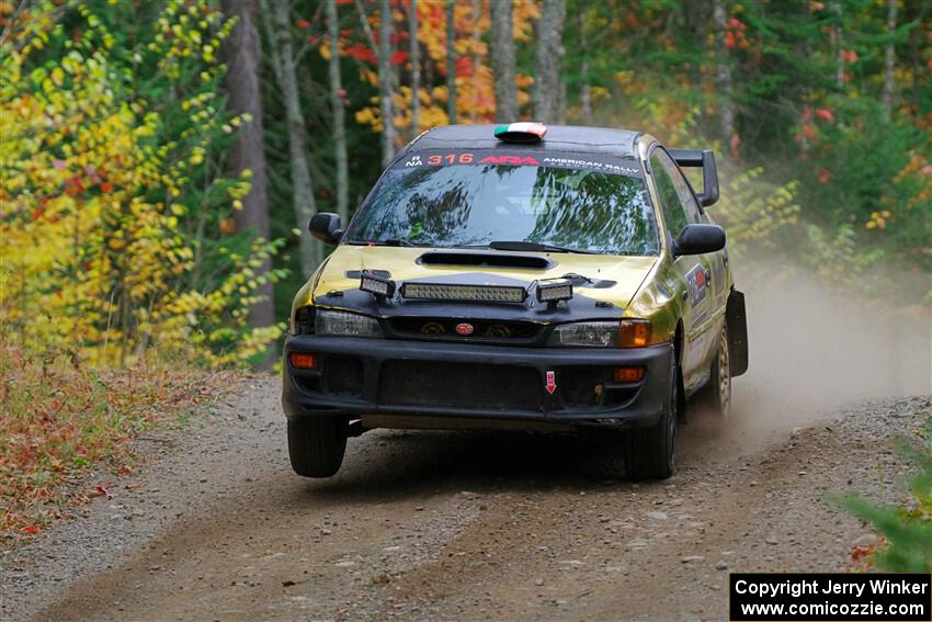 Sean Costello / Steve Blomquist-Scanlan Subaru Impreza 2.5RS on SS10, Al's Playground II.