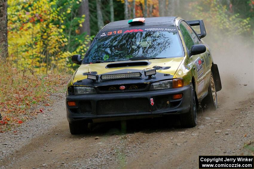 Sean Costello / Steve Blomquist-Scanlan Subaru Impreza 2.5RS on SS10, Al's Playground II.