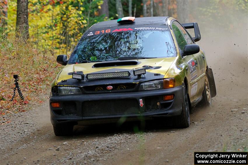 Sean Costello / Steve Blomquist-Scanlan Subaru Impreza 2.5RS on SS10, Al's Playground II.