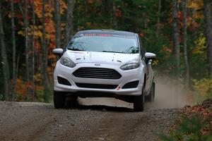 Gary Klein / Morgan Engle Ford Fiesta R2 on SS10, Al's Playground II.