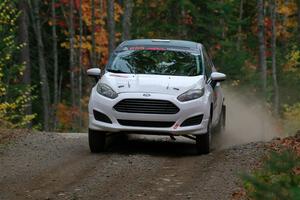 Gary Klein / Morgan Engle Ford Fiesta R2 on SS10, Al's Playground II.