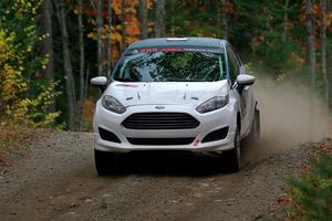 Gary Klein / Morgan Engle Ford Fiesta R2 on SS10, Al's Playground II.